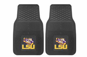 NCAA 2-PC VINYL CAR MAT SET - Premium Automotive from Lime Atalanta - Just $63.99! Shop now at Rapidvehicles