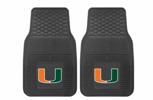 NCAA 2-PC VINYL CAR MAT SET - Premium Automotive from Lime Atalanta - Just $76.99! Shop now at Rapidvehicles