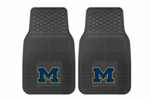 NCAA 2-PC VINYL CAR MAT SET - Premium Automotive from Lime Atalanta - Just $63.99! Shop now at Rapidvehicles