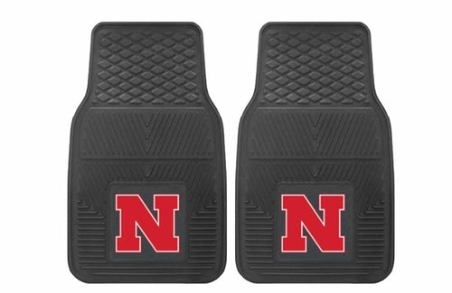 NCAA 2-PC VINYL CAR MAT SET - Premium Automotive from Lime Atalanta - Just $76.99! Shop now at Rapidvehicles