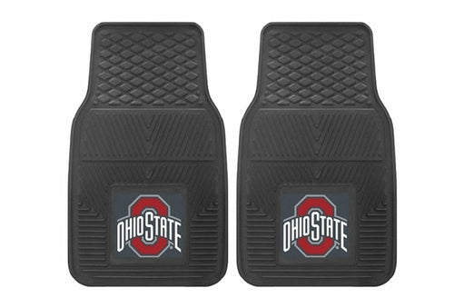 NCAA 2-PC VINYL CAR MAT SET - Premium Automotive from Lime Atalanta - Just $76.99! Shop now at Rapidvehicles