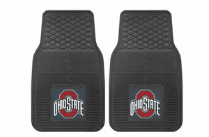 NCAA 2-PC VINYL CAR MAT SET - Premium Automotive from Lime Atalanta - Just $58.99! Shop now at Rapidvehicles