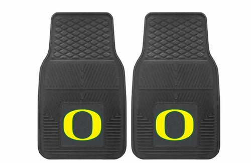 NCAA 2-PC VINYL CAR MAT SET - Premium Automotive from Lime Atalanta - Just $76.99! Shop now at Rapidvehicles