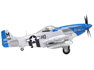 North American Aviation P-51D Mustang Aircraft Fighter "Petie 3rd Lt. Col. John C. Meyer 487th Fighter Squadron 352nd Fighter Group USAAF" (1944) "WW2 Aircrafts Series" 1/72 Diecast Model by Forces of Valor - Premium Military Models from Forces Of Valor - Just $94.99! Shop now at Rapidvehicles