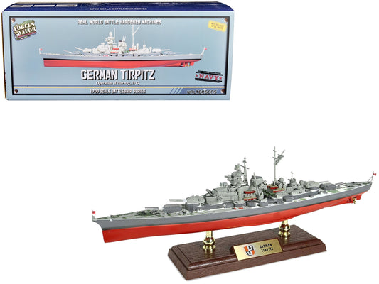 Tirpitz German Battleship "Operation of Norway" (1942) 1/700 - Premium Vessels and Battle Ships from Forces Of Valor - Just $151.99! Shop now at Rapidvehicles