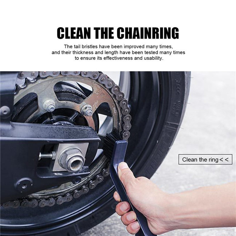 Bike Chain Cleaner Washer Dual Heads Brush Crankset Sprockets - Premium Car Wash Tools from Rapidvehicles - Just $22.99! Shop now at Rapidvehicles