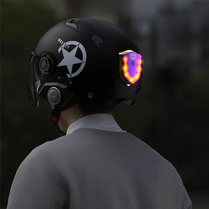 Motorcycle Helmet Light Usb Wireless Smart Warning Safety Lamp - Premium Motorcycle Lights from Rapidvehicles - Just $17.99! Shop now at Rapidvehicles