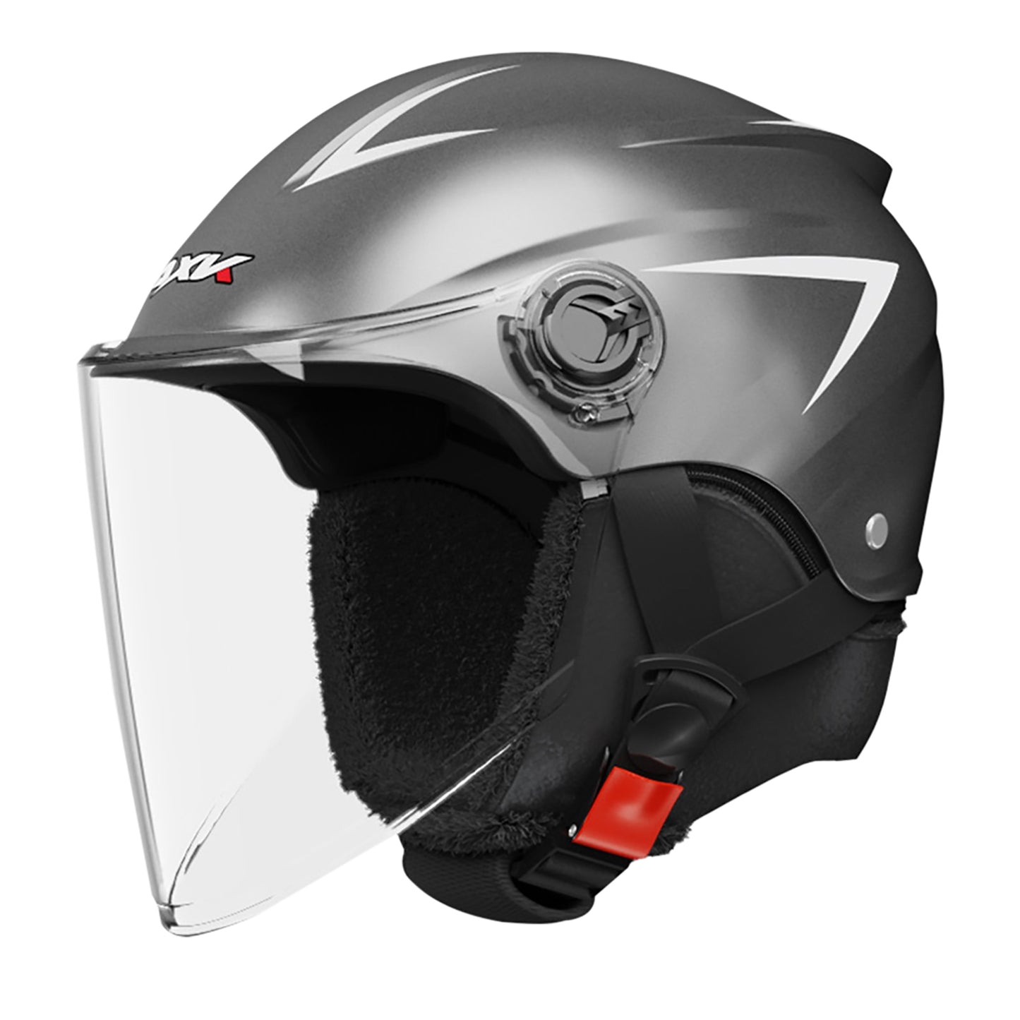 Motorcycle Open Face Helmet Quick Release Buckle Ventilated - Premium Motorcycle Helmets from Rapidvehicles - Just $55.99! Shop now at Rapidvehicles