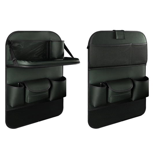 Car Back Seat Organizer With Foldable Table Tray, Adjustable - Premium Car Organizers from Rapidvehicles - Just $63.89! Shop now at Rapidvehicles