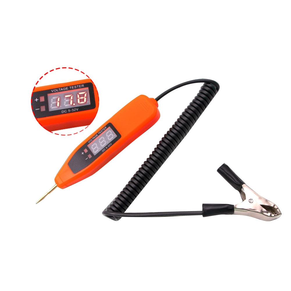 Car Circuit Tester Digital Display Voltage Detection Pen Repair Special Lcd Test Pen Detection Lamp Car Tools Digital test pen - Premium OBD & Diagnostic Tools from Rapidvehicles - Just $20.99! Shop now at Rapidvehicles