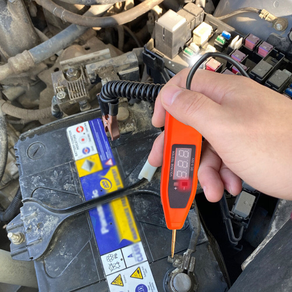 Car Circuit Tester Digital Display Voltage Detection Pen Repair Special Lcd Test Pen Detection Lamp Car Tools Digital test pen - Premium OBD & Diagnostic Tools from Rapidvehicles - Just $20.99! Shop now at Rapidvehicles