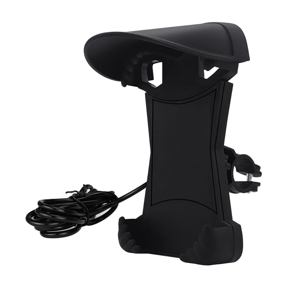 Motorcycle Phone Holder Sun Shade 360-degree Rotation Phone Clip Gps Navigation Stand Shockproof Bracket handle no charge - Premium Car Mounts & Holders from Rapidvehicles - Just $21.99! Shop now at Rapidvehicles