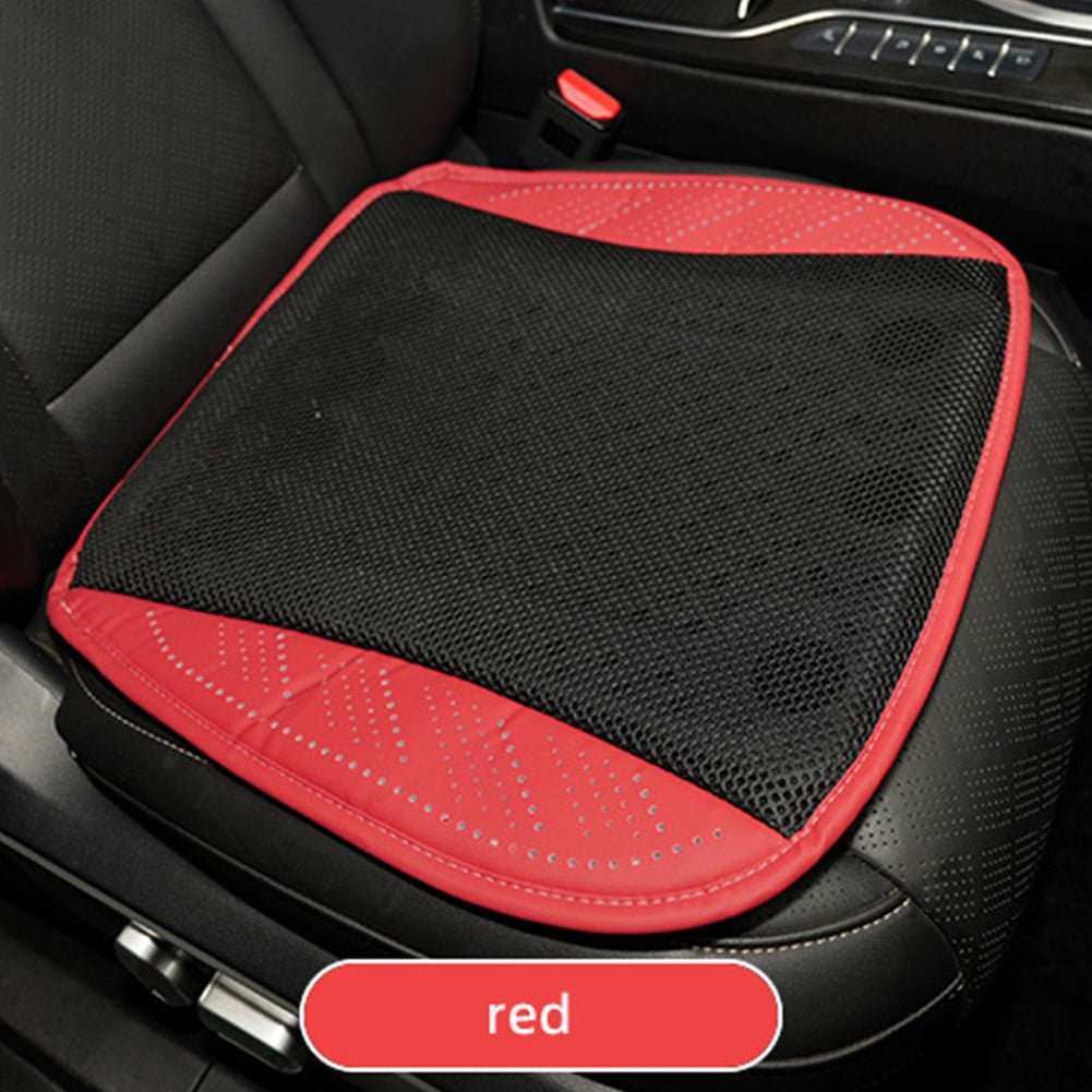 Ventilated Seat Cushion With USB Port 3-Speed Adjustable Breathable Air Flow Cooling Pad For Summer Car Home Office Chairs Red 9640D single pack - Premium Car Seat Cushion from Rapidvehicles - Just $41.99! Shop now at Rapidvehicles