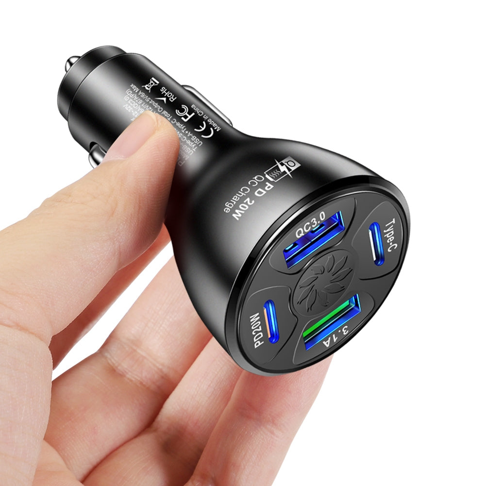 Usb Car Charger Fast Charging Adapter 20w Pd Qc3.0 Type 3.1a 2usb - Premium Car Chargers from Rapidvehicles - Just $14.99! Shop now at Rapidvehicles