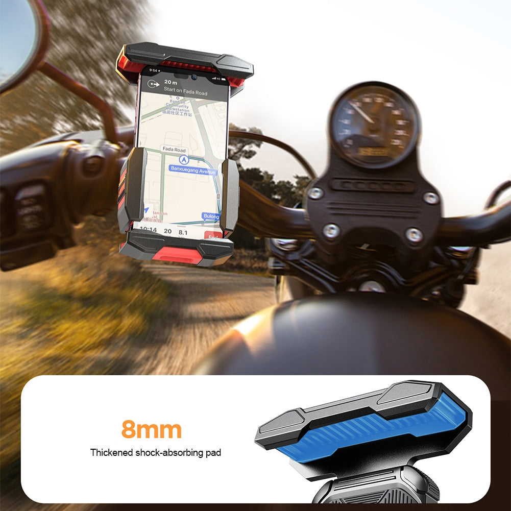 Mobile Phone Holder Bike Motorcycle Handlebar Sturdy Mount Stand - Premium Car Mounts & Holders from Rapidvehicles - Just $49.99! Shop now at Rapidvehicles