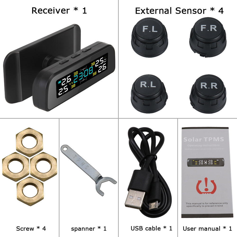 Tire Pressure Monitor Windowshield Mounting Tire Pressure