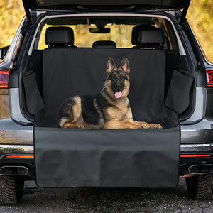 Pet Dog Trunk Cargo Liner, 600D Oxford Cloth Scratch Proof Waterproof Floor Mat Protector, Portable Foldable Pet Seat Covers For Large SUV, Trucks Accessories pure black Universal - Premium Car Seat Cushion from Rapidvehicles - Just $38.99! Shop now at Rapidvehicles