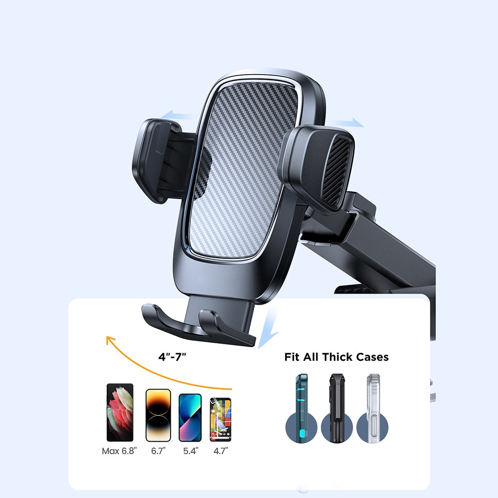 Car Mobile Phone Holder Rotatable Sturdy Cell Phone Mount Stand Base Dashboard Suction Cup Holder Phone Base Universal Hands Free Car Smart Phones Mount black Instrument panel - Premium Car Mounts & Holders from Rapidvehicles - Just $34.99! Shop now at Rapidvehicles