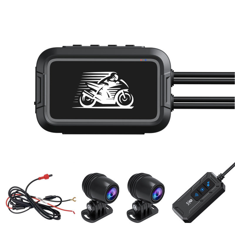 Motorcycle Dash Cam 150 Wide Angle, HD 1080P Front and Rear - Premium Car DVR from Rapidvehicles - Just $116.99! Shop now at Rapidvehicles