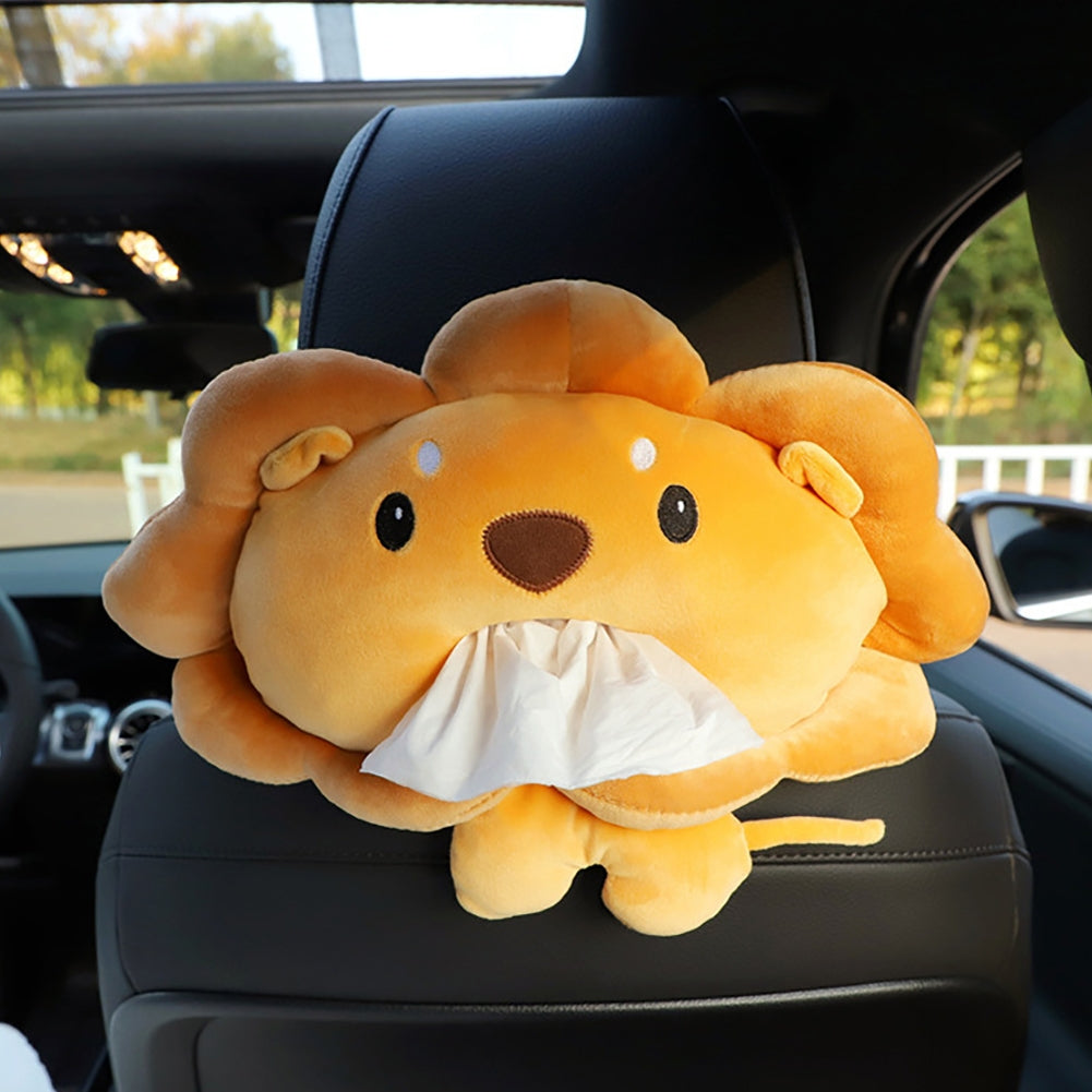 Car Tissue Holder Cute Cartoon Animals Plush Tissue Bag Plush - Premium Car Organizers from Rapidvehicles - Just $26.09! Shop now at Rapidvehicles