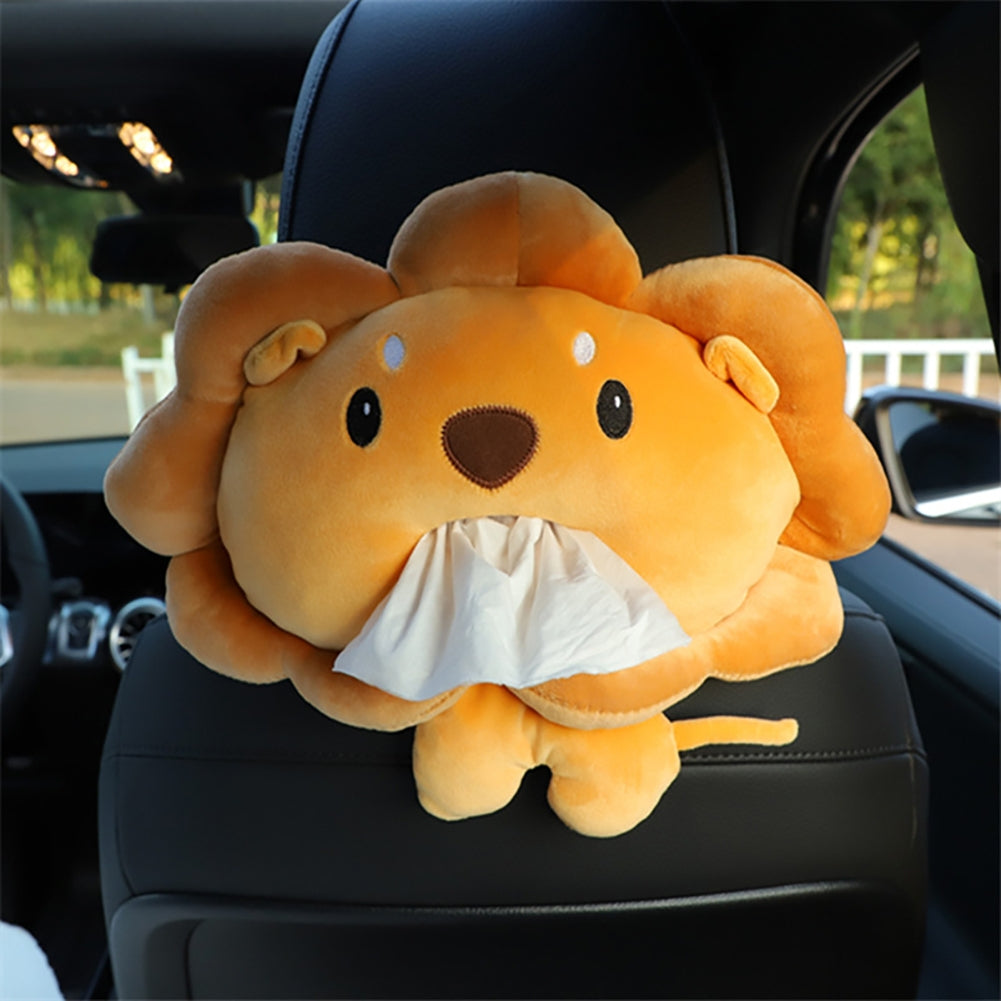 Car Tissue Holder Cute Cartoon Animals Plush Tissue Bag Plush - Premium Car Organizers from Rapidvehicles - Just $26.09! Shop now at Rapidvehicles