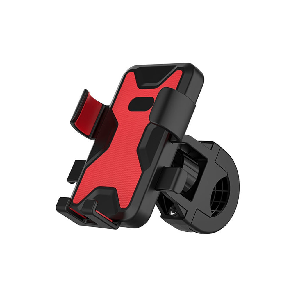 Bike Phone Mount Holder Shockproof Anti-Shake 360 Rotatable Cell Phone Holder Navigation Bracket For Motorcycle Bicycle Scooter Mirror base red - Premium Car Mounts & Holders from Rapidvehicles - Just $16.99! Shop now at Rapidvehicles