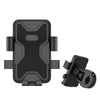 Bike Phone Mount Holder Shockproof Anti-Shake 360 Rotatable Cell Phone Holder Navigation Bracket For Motorcycle Bicycle Scooter handlebar black - Premium Car Mounts & Holders from Rapidvehicles - Just $16.99! Shop now at Rapidvehicles