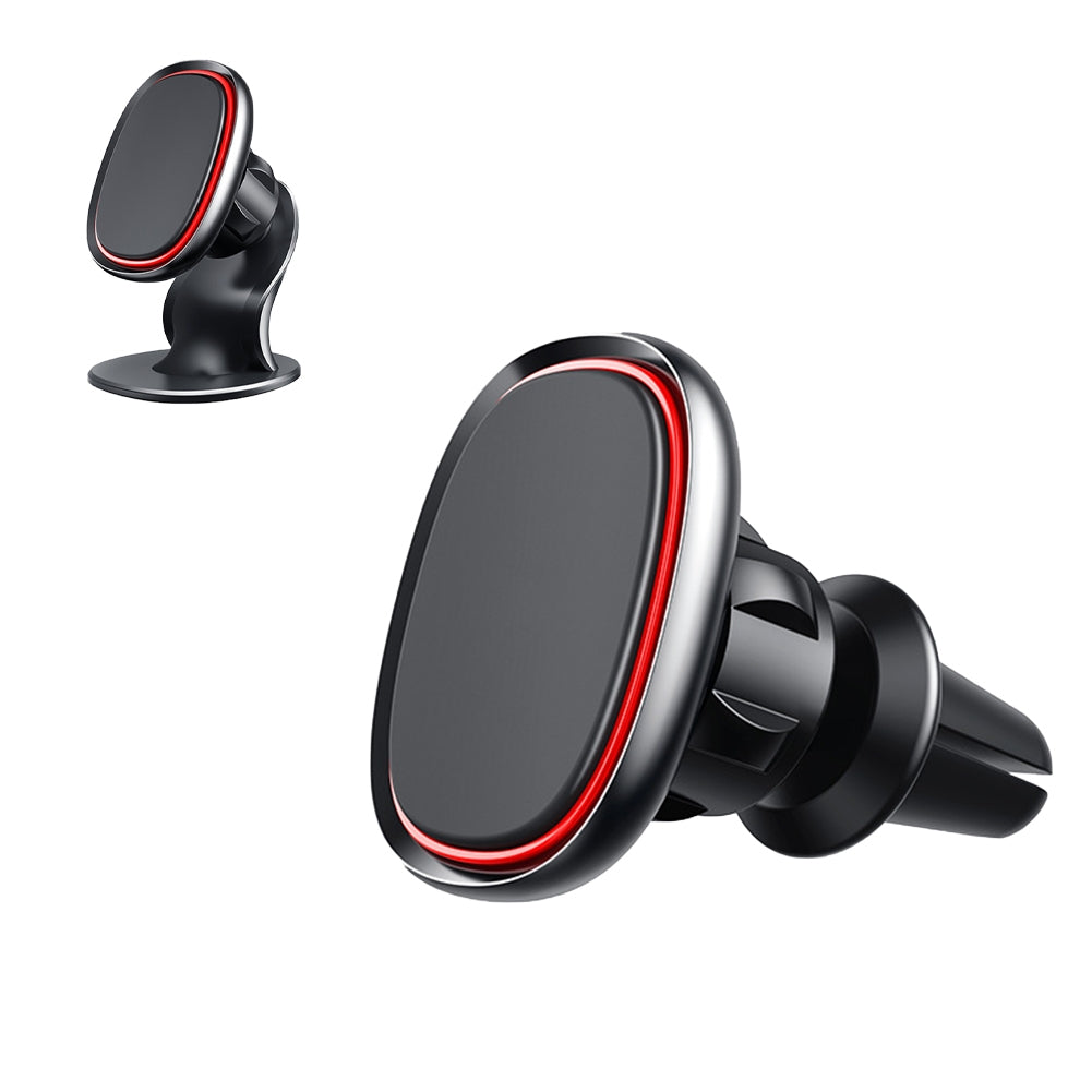 Car Phone Mount Auto Vent Mount Magnetic Phone Holder Universal Smartphone Car Mount Durable ABS Silicone Phone Holder Mobile Phone Stand Bracket For Safe Driving Air outlet black - Premium Car Mounts & Holders from Rapidvehicles - Just $19.99! Shop now at Rapidvehicles