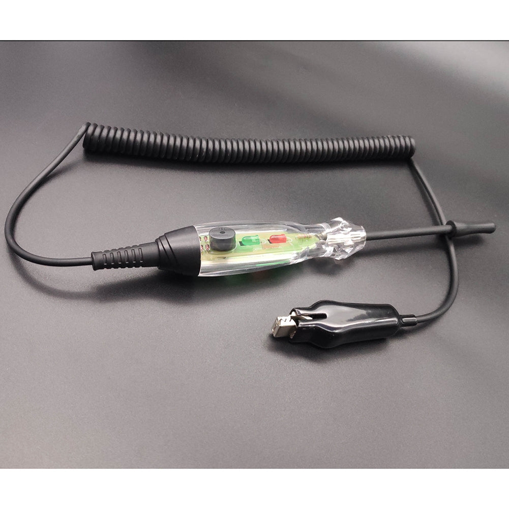 Car Led Circuit Tester Sound Light Alarm Measuring Pen Double Led Indication Light Fault Maintenance Detector 6-24v black - Premium OBD & Diagnostic Tools from Rapidvehicles - Just $32.99! Shop now at Rapidvehicles