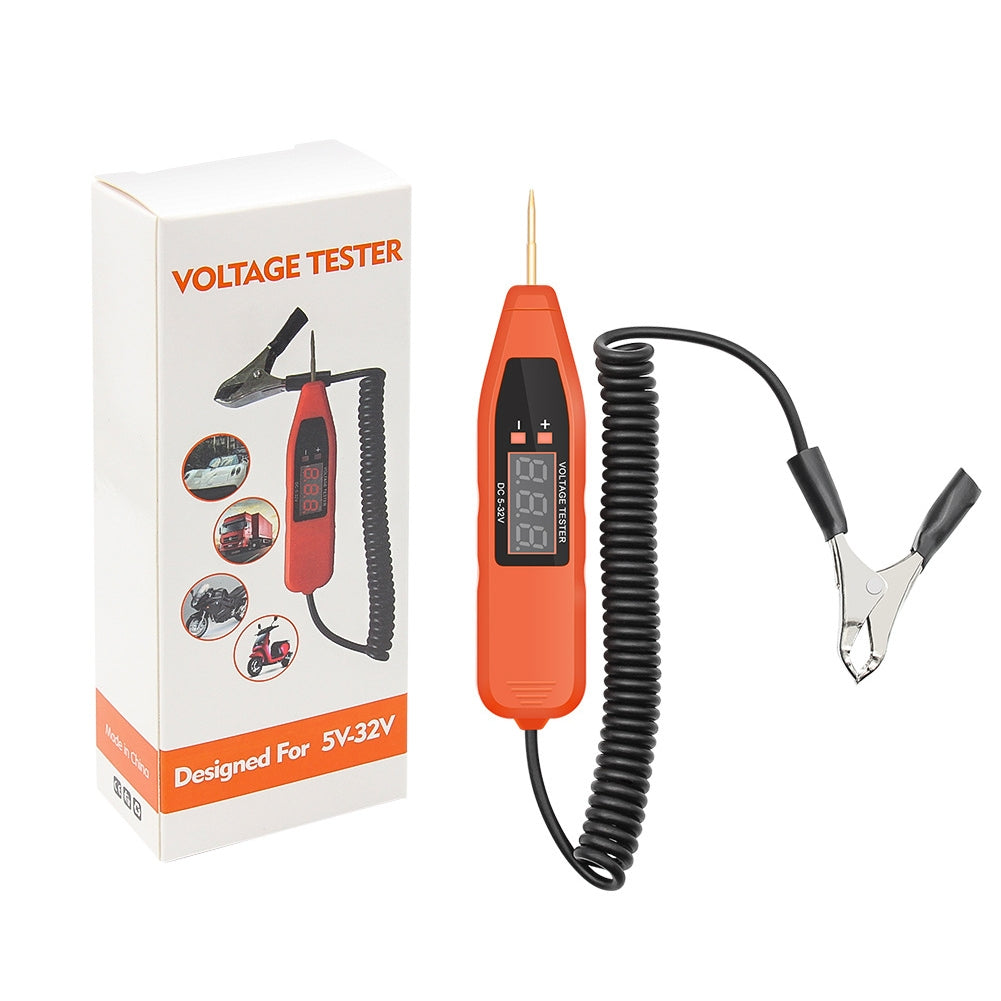 5-32v Car Voltage Circuit Test Pen Digital Power Probe Pencil - Premium OBD & Diagnostic Tools from Rapidvehicles - Just $27.99! Shop now at Rapidvehicles