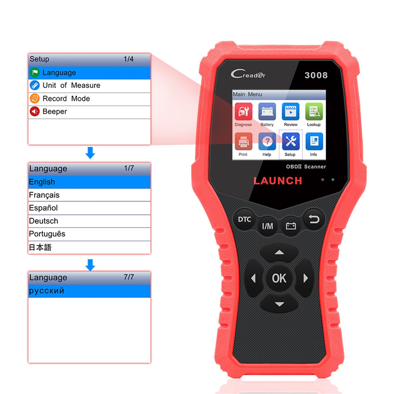 CR3008 Car Code Reader Engine Scanner Obd2 Auto Car Fault Diagnosis Tools Electronic Equipment - Premium OBD & Diagnostic Tools from Rapidvehicles - Just $77.99! Shop now at Rapidvehicles