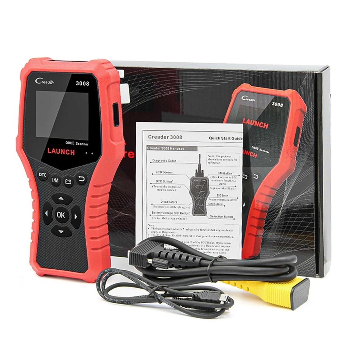 CR3008 Car Code Reader Engine Scanner Obd2 Auto Car Fault - Premium OBD & Diagnostic Tools from Rapidvehicles - Just $92.99! Shop now at Rapidvehicles