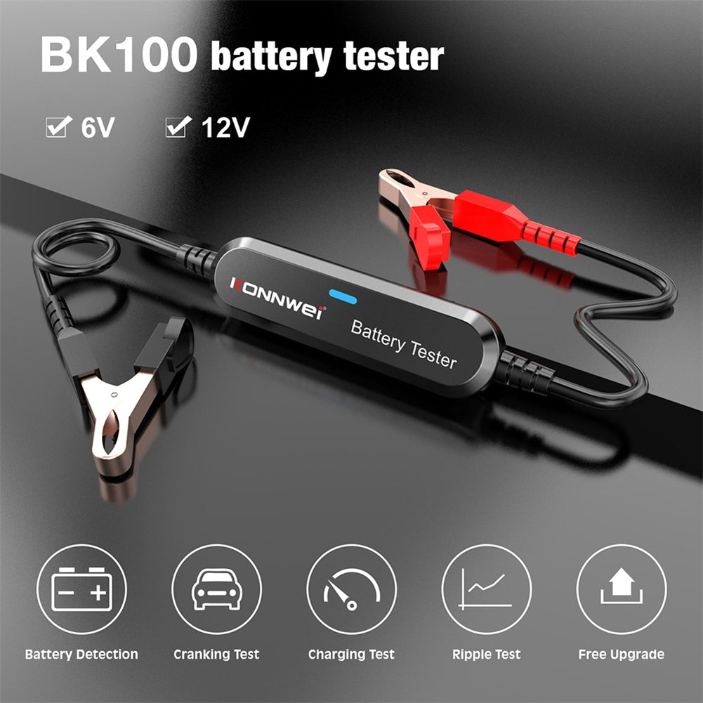 BK100 BST360 Battery Tester Bluetooth 12v Battery Monitor Charging Cranking Analysis Test Tools Silver - Premium OBD & Diagnostic Tools from Rapidvehicles - Just $39.99! Shop now at Rapidvehicles