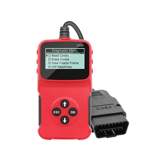 V309 Car Obd Scanner Multi-language Code Reader Fault Code Clear - Premium OBD & Diagnostic Tools from Rapidvehicles - Just $52.99! Shop now at Rapidvehicles