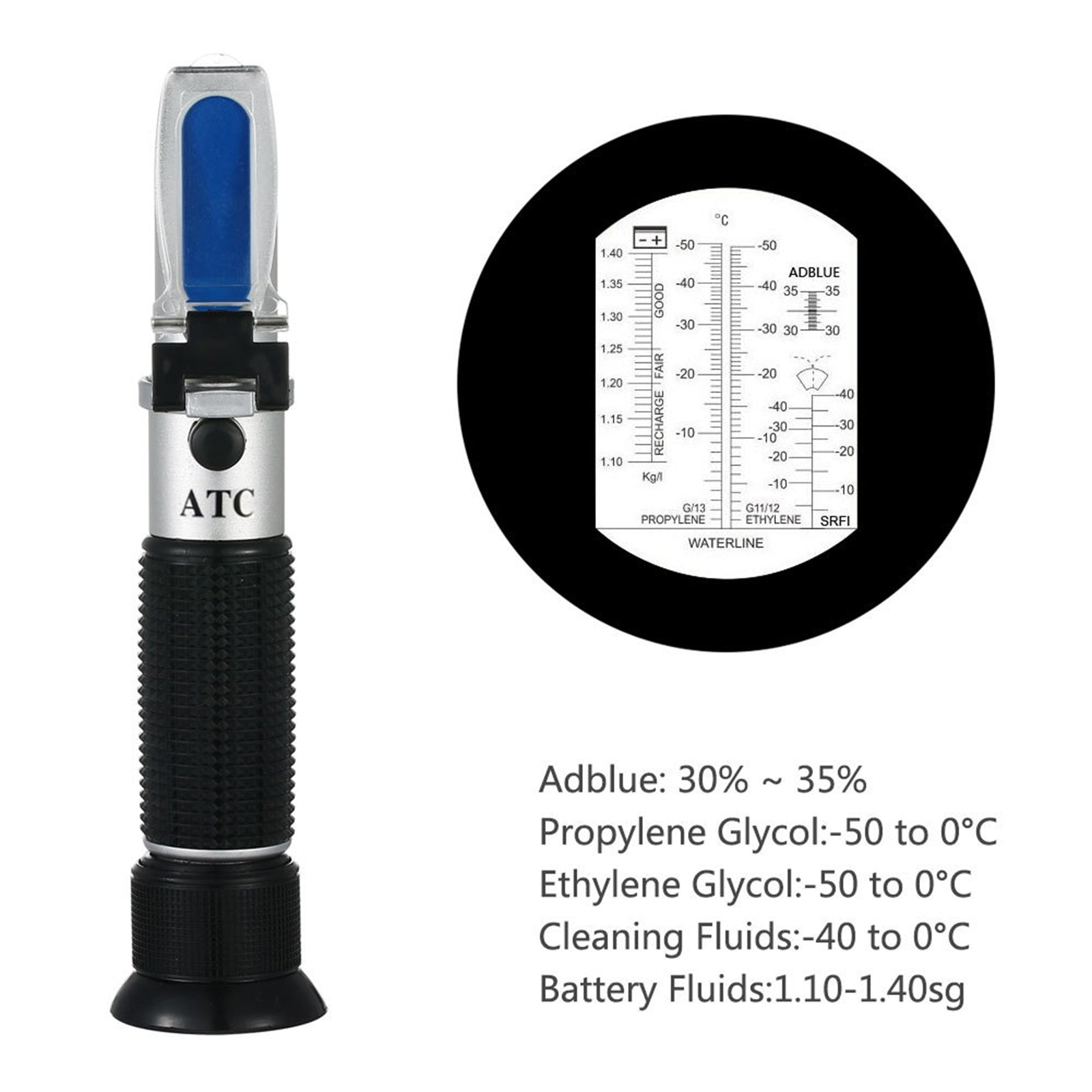 Car Antifreeze Refractometer -50-0 Degree Urea Freezing Point - Premium Other Car Tools from Rapidvehicles - Just $37.79! Shop now at Rapidvehicles