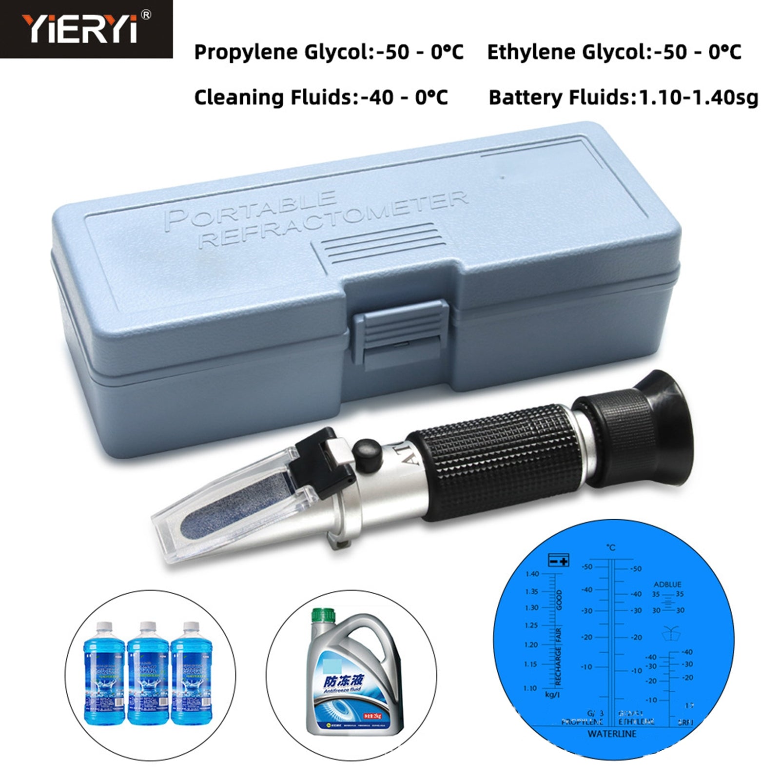 Car Antifreeze Refractometer -50-0 Degree Urea Freezing Point - Premium Other Car Tools from Rapidvehicles - Just $37.79! Shop now at Rapidvehicles