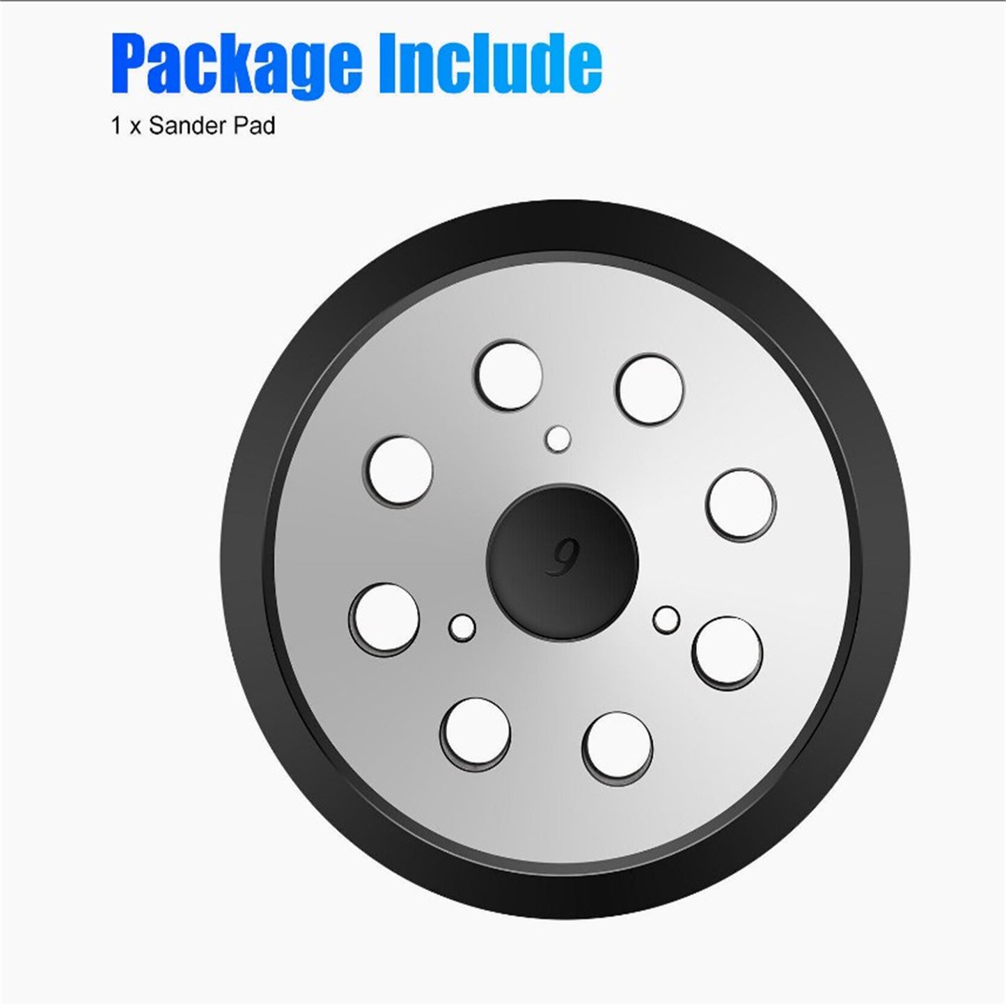 5 Inch 8 Hole Hook Loop Sander Pad Compatible For DW4388 DW423 - Premium Car Organizers from Rapidvehicles - Just $19.79! Shop now at Rapidvehicles