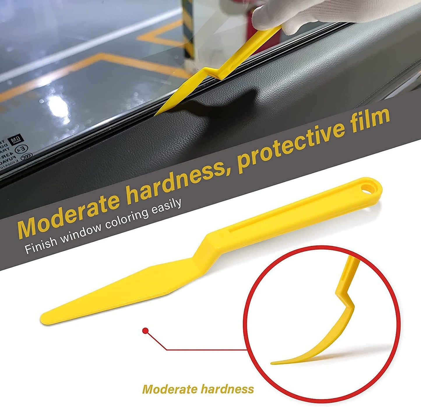 24Pcs Auto Vinyl Wrap Window Tint Tools Felt Squeegee Hard - Premium Maintenance Tools from Rapidvehicles - Just $33.99! Shop now at Rapidvehicles