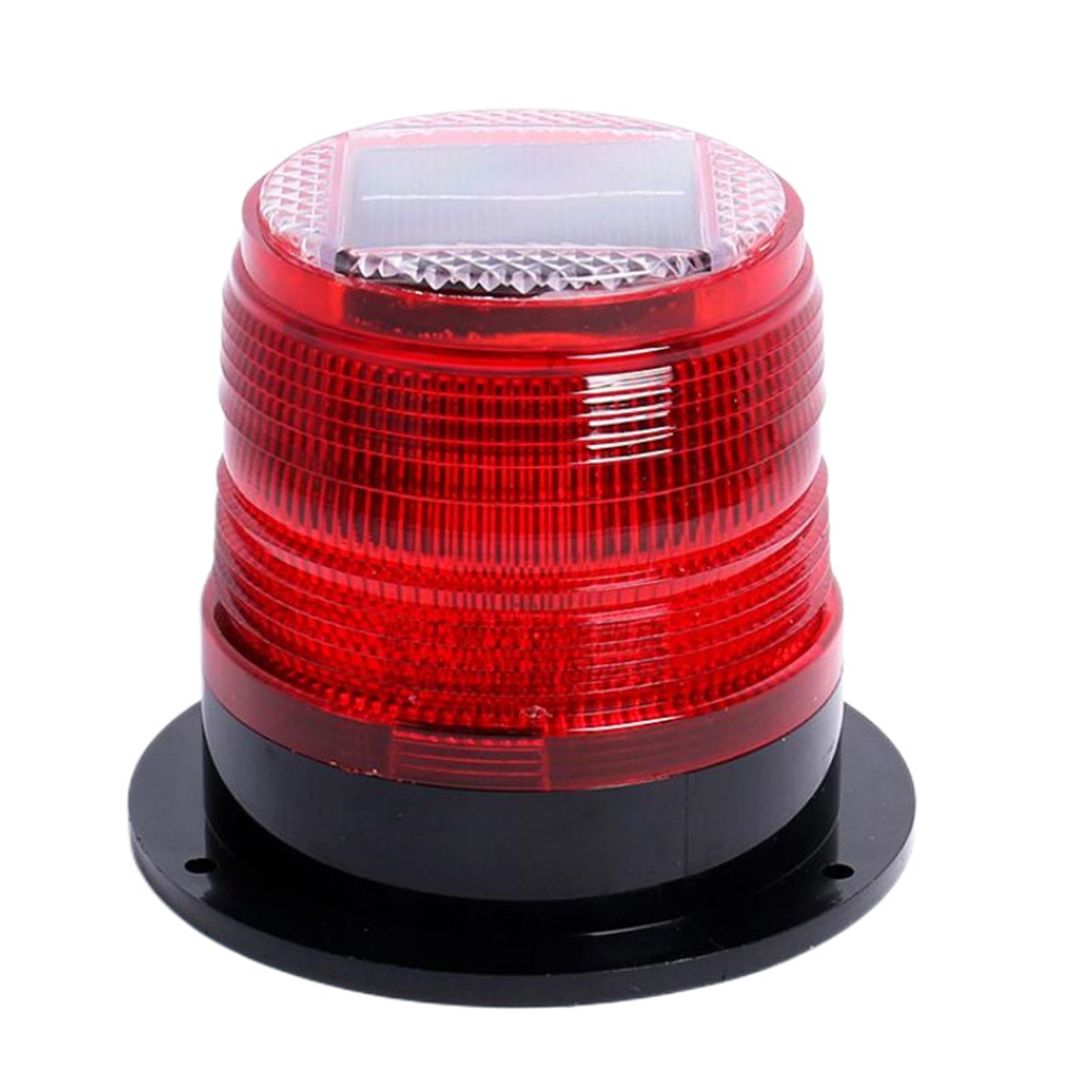 LED Solar Strobe Warning Light LED Solar Lights Traffic Flashing Solar Light Strong Magnetic Base Road Construction Signs Flash Traffic Lights Plastic Flashing Safety Sign Lamp Red and blue (white shell) - Premium Car LED Lights from Rapidvehicles - Just $27.41! Shop now at Rapidvehicles