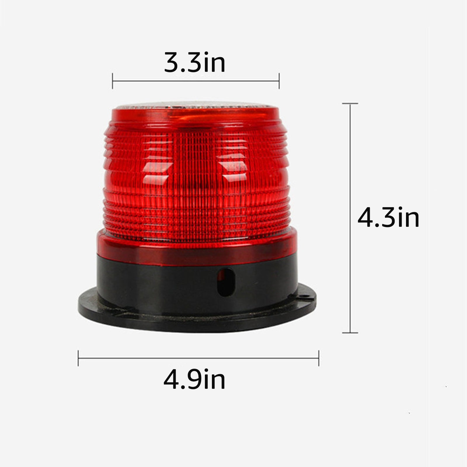 LED Solar Strobe Warning Light LED Solar Lights Traffic Flashing Solar Light Strong Magnetic Base Road Construction Signs Flash Traffic Lights Plastic Flashing Safety Sign Lamp Red and blue (white shell) - Premium Car LED Lights from Rapidvehicles - Just $27.41! Shop now at Rapidvehicles