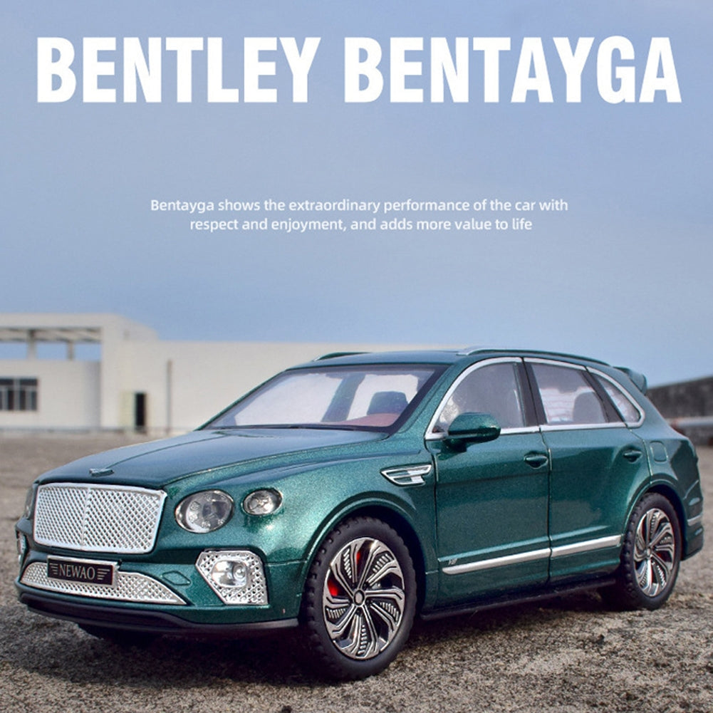 1:24 Alloy Car Model Compatible for Bentley Bentayga Simulation Pull Back Car Ornaments Purple - Premium Classic Toys from Rapidvehicles - Just $41.99! Shop now at Rapidvehicles