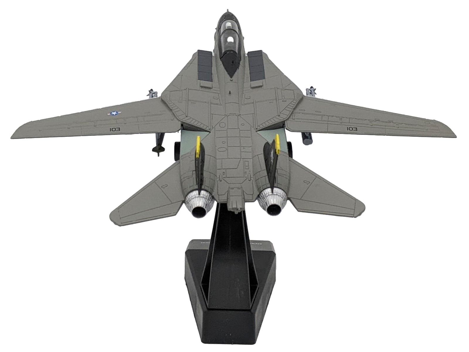 Grumman F-14B Tomcat Fighter Aircraft "VF-103 Jolly Rogers Last Tomcat Cruise USS John F. Kennedy (CV-67)" (2004) United States Navy 1/100 Diecast Model Airplane - Premium Military Models from Other - Just $67.99! Shop now at Rapidvehicles