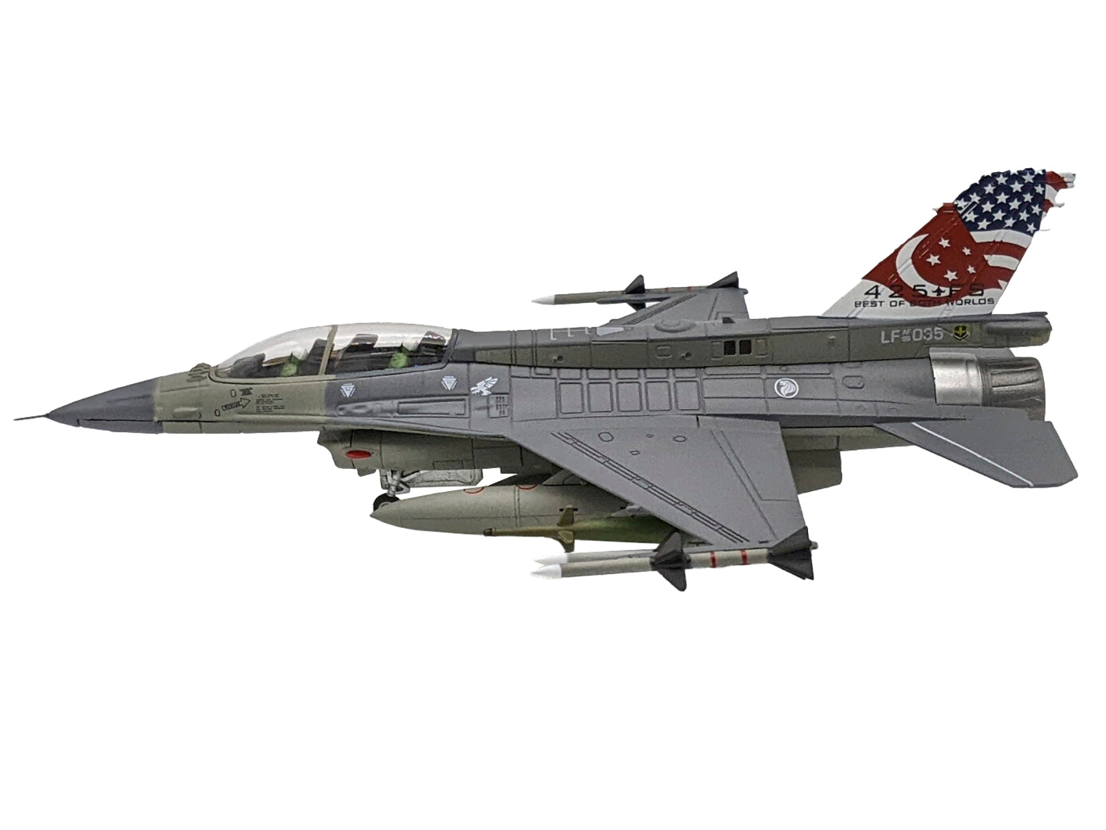 General Dynamics F-16D Fighting Falcon Fighter Aircraft "425th - Premium Military Models from Other - Just $97.99! Shop now at Rapidvehicles