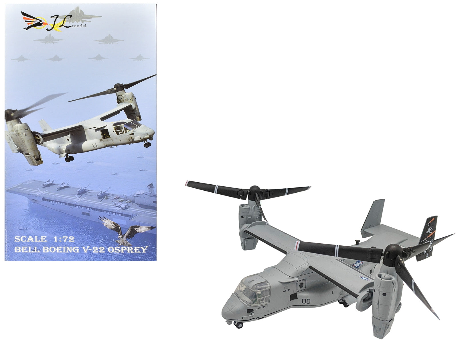 Bell Boeing MV-22 Osprey Aircraft "Marine Medium Tiltrotor Training Squadron 204 (VMMT-204) Raptors 2nd Marine Aircraft Wing MCAS New River" United States Marines 1/72 Diecast Model Airplane - Premium Military Models from Other - Just $117.99! Shop now at Rapidvehicles