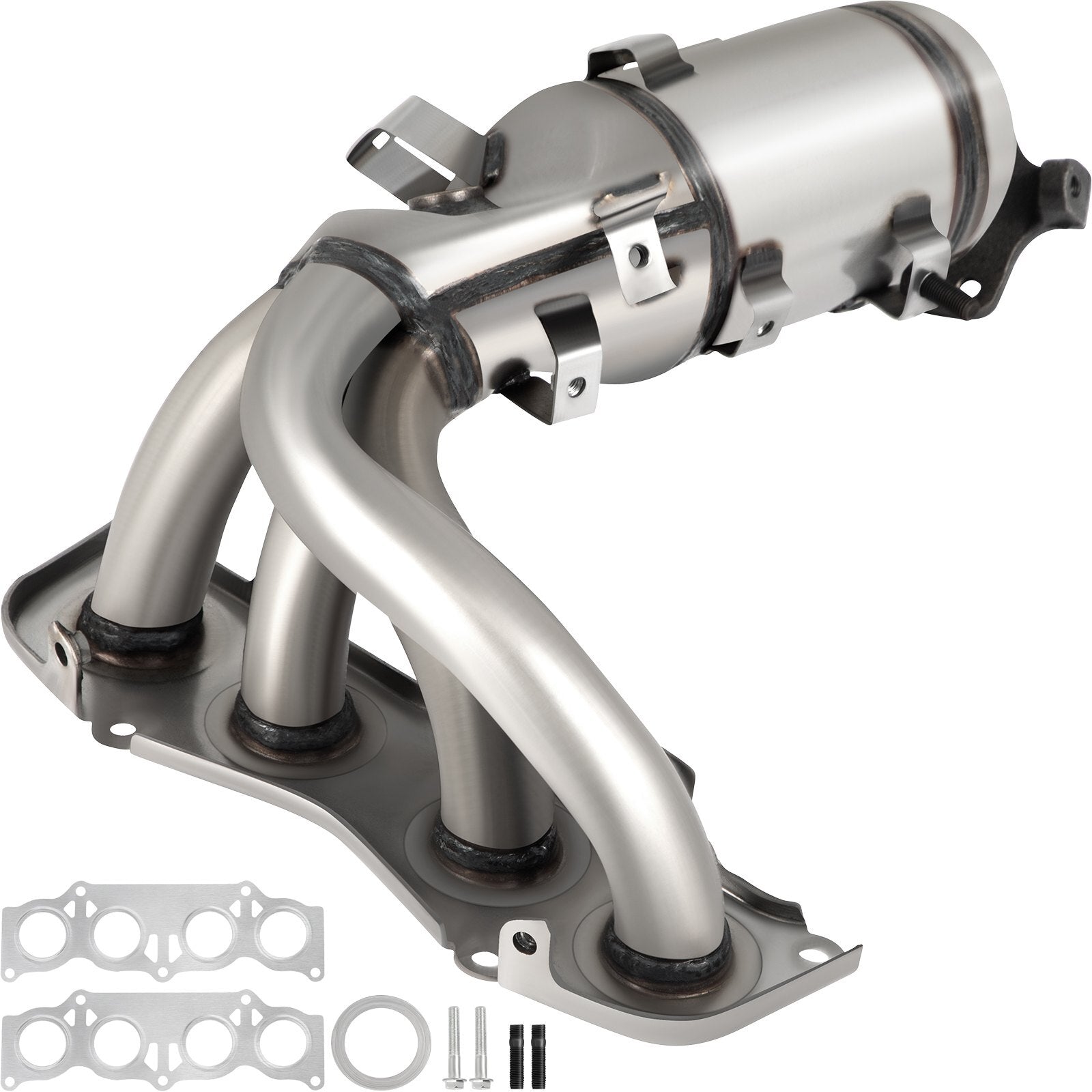 VEVOR Catalytic Converter Compatible with 2002, 2003, 2004, 2005, 2006 Toyota Camry & Solara 2.4L, High Flow Cat Stainless Steel Cat Converter with Gasket Kit Exhaust Manifold (OBD III Compliant) - Premium Catalytic Converter from VEVOR - Just $146.99! Shop now at Rapidvehicles