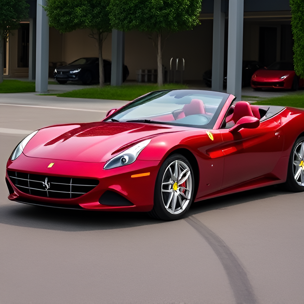 Ferrari California T Burgundy Closed Top 1/24 Diecast Model Car - Premium Ferrari Models from Bburago - Just $56.69! Shop now at Rapidvehicles