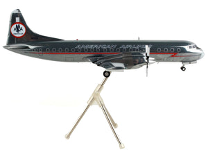 Lockheed L-188A Electra Astrojet Commercial Aircraft "American Airlines" Silver "Gemini 200" Series 1/200 Diecast Model Airplane by GeminiJets - Premium Lockheed from GeminiJets - Just $123.99! Shop now at Rapidvehicles