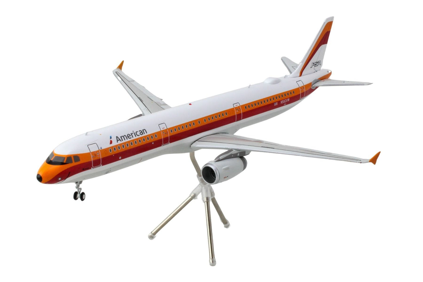 Airbus A321 Commercial Aircraft "American Airlines - PSA" - Premium Aircrafts and War Planes from GeminiJets - Just $134.99! Shop now at Rapidvehicles