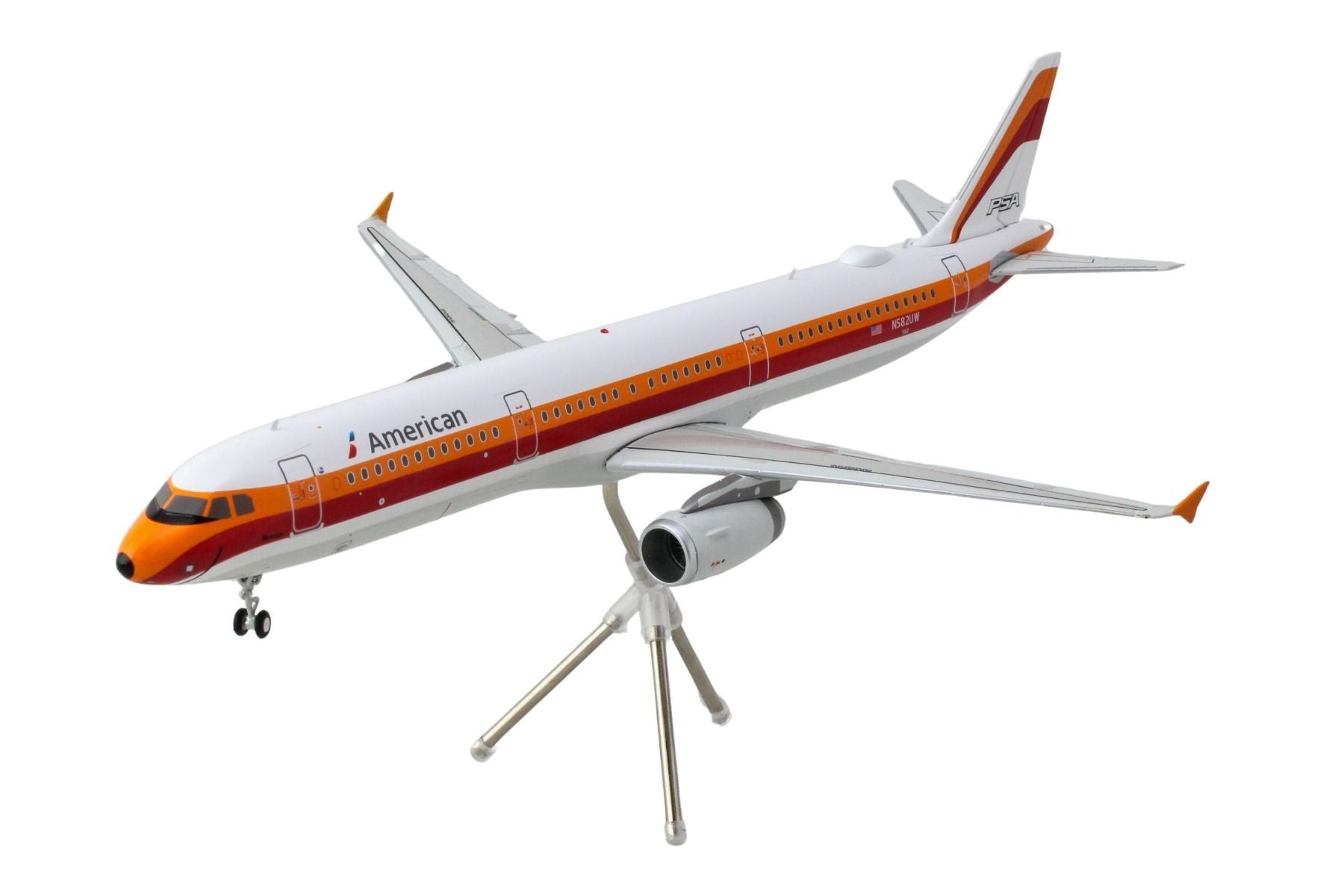 Airbus A321 Commercial Aircraft "American Airlines - PSA" - Premium Aircrafts and War Planes from GeminiJets - Just $134.99! Shop now at Rapidvehicles