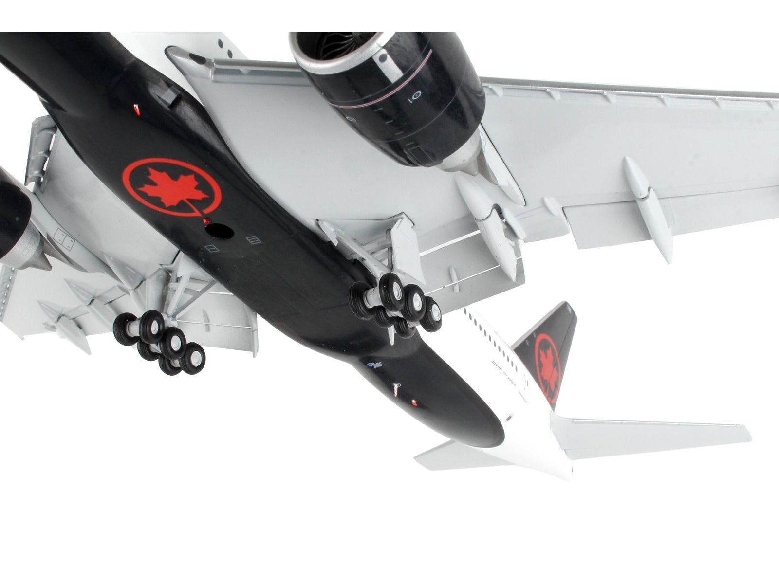 Boeing 777-200LR Commercial Aircraft with Flaps Down "Air Canada" White with Black Tail "Gemini 200" Series 1/200 Diecast Model Airplane by GeminiJets - Premium Boeing from GeminiJets - Just $171.99! Shop now at Rapidvehicles